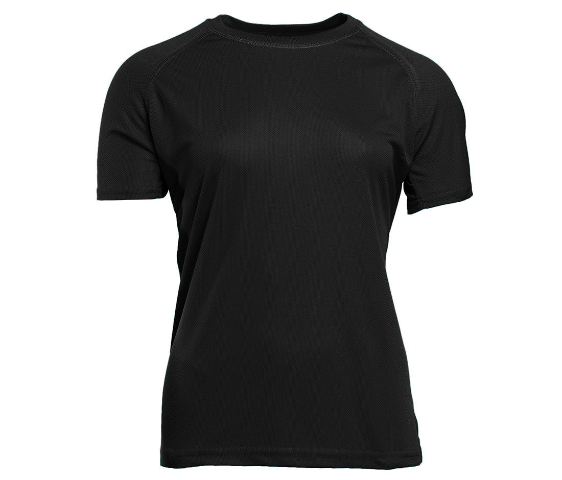 Tee-Shirt Respirant Femme - Black