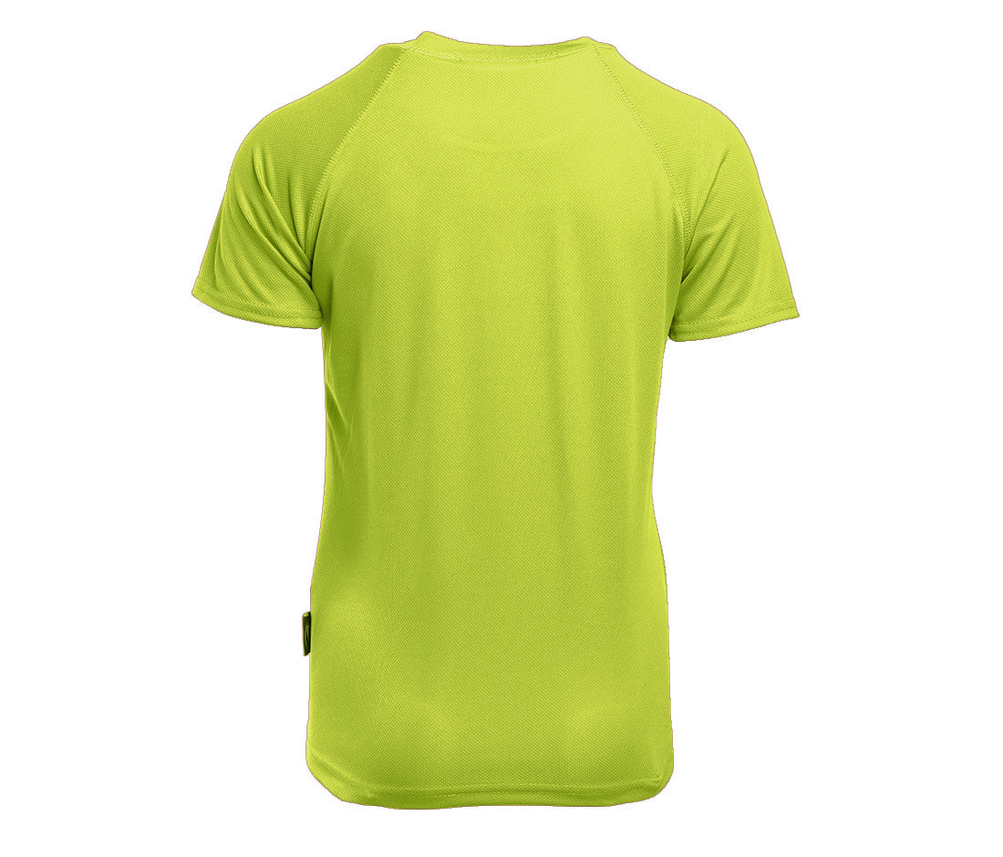 Tee-Shirt Respirant Femme - Fluorescent Yellow
