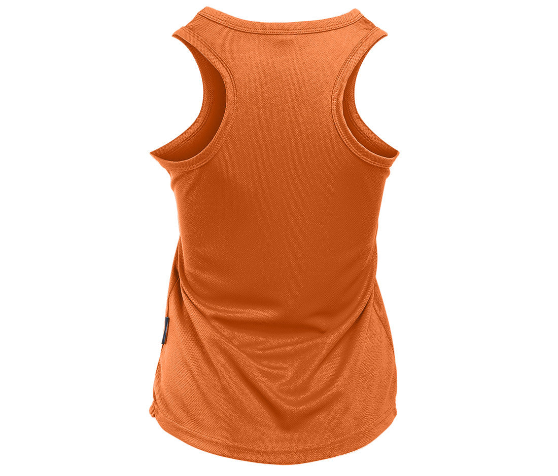 Débardeur Respirant Femme Col en V - Orange