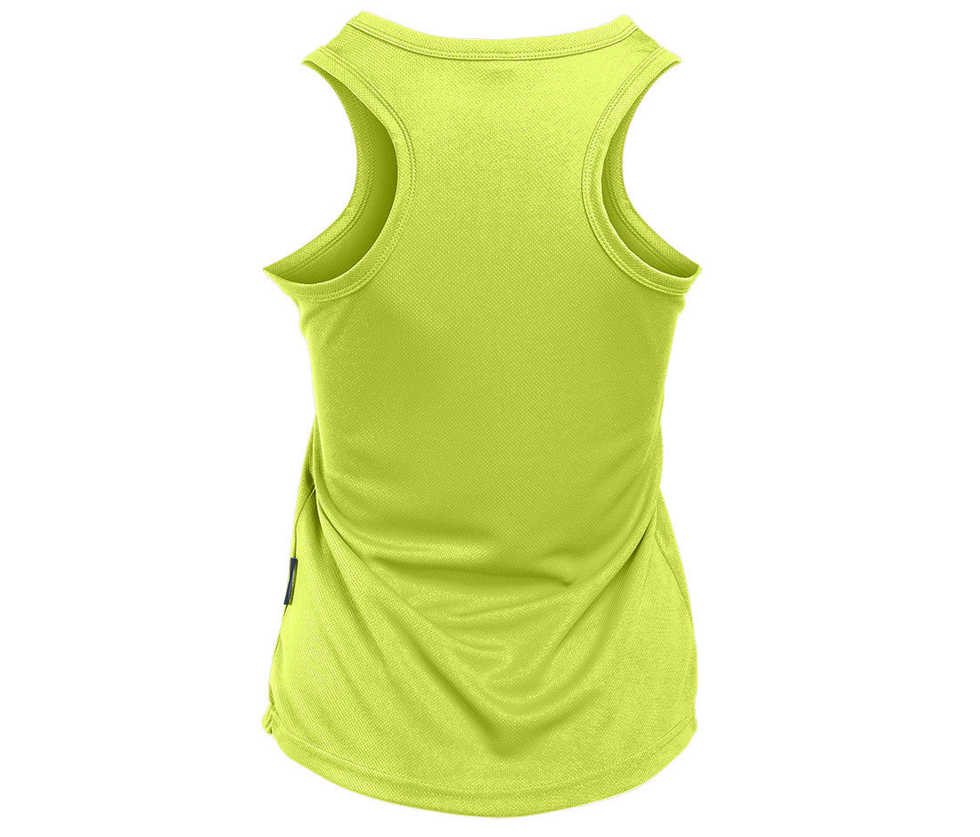 Débardeur Respirant Femme Col en V - Fluorescent Yellow