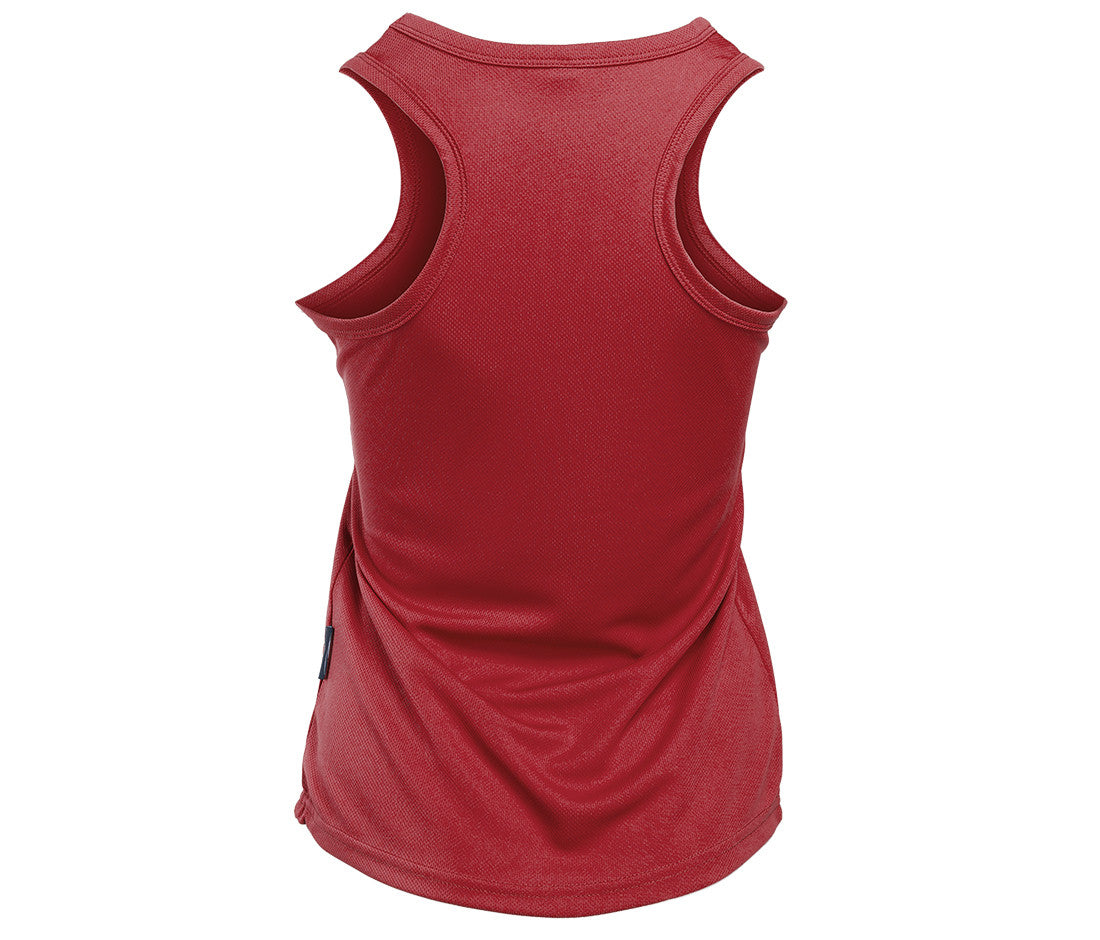 Débardeur Respirant Femme Col en V - Bright Red
