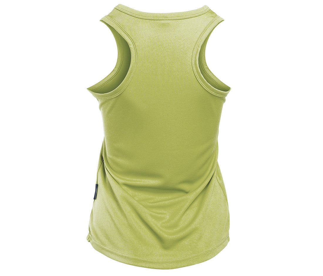 Débardeur Respirant Femme Col en V - Lime