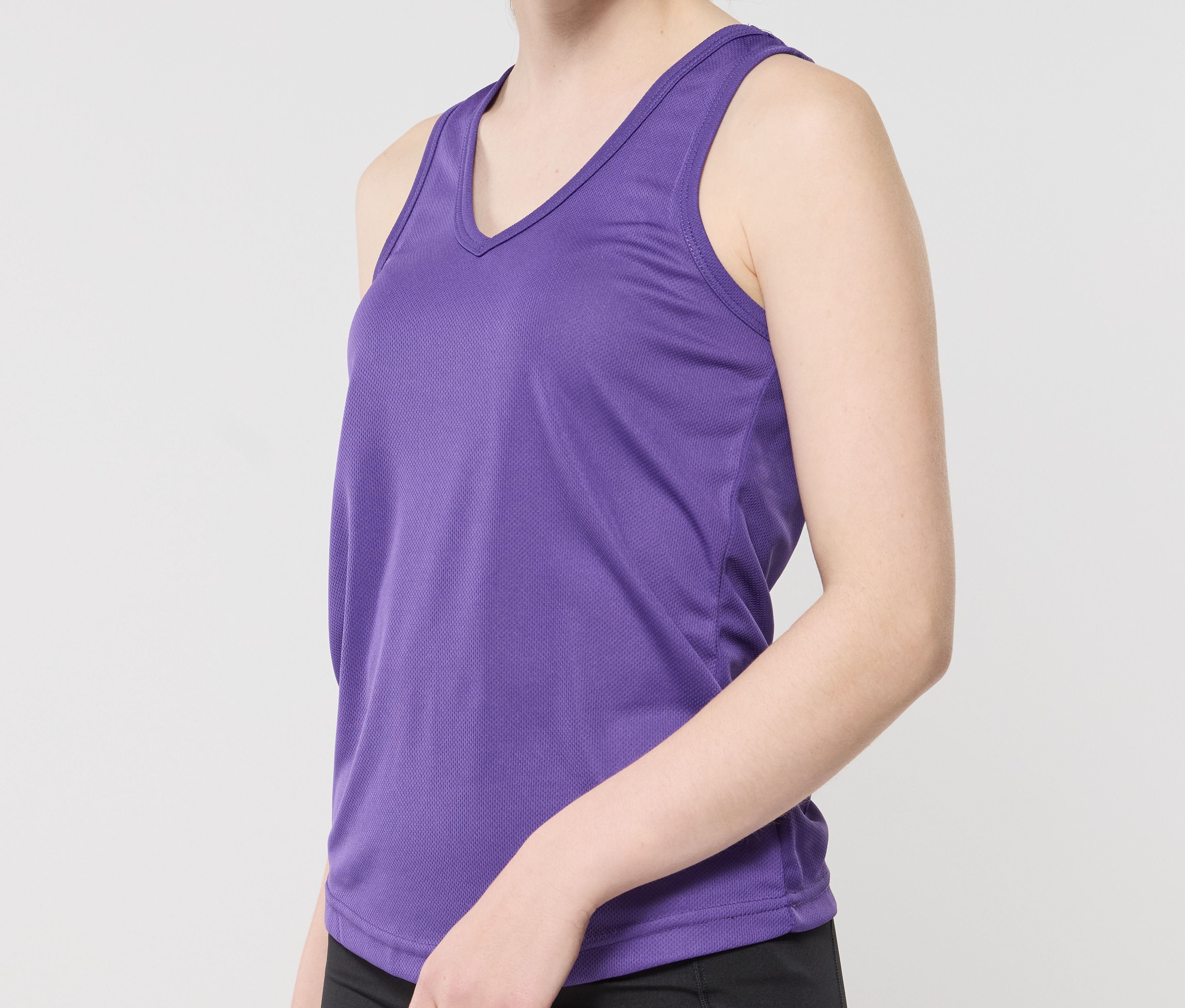 Débardeur respirant femme col en V