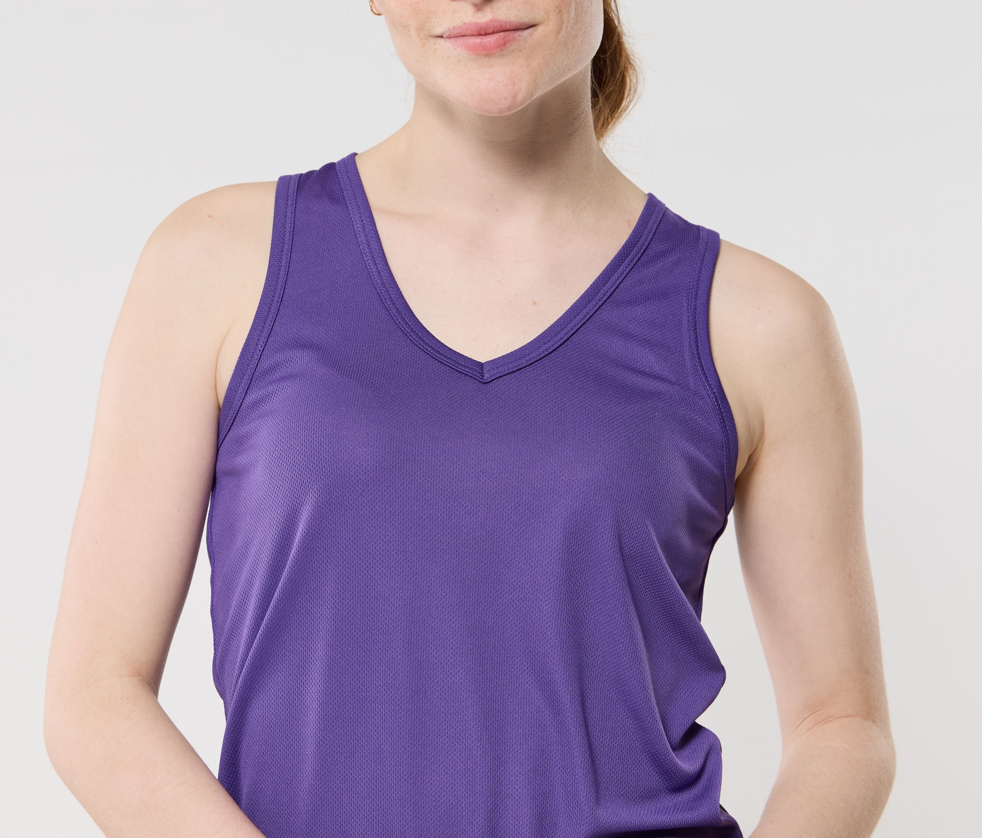 Débardeur respirant femme col en V
