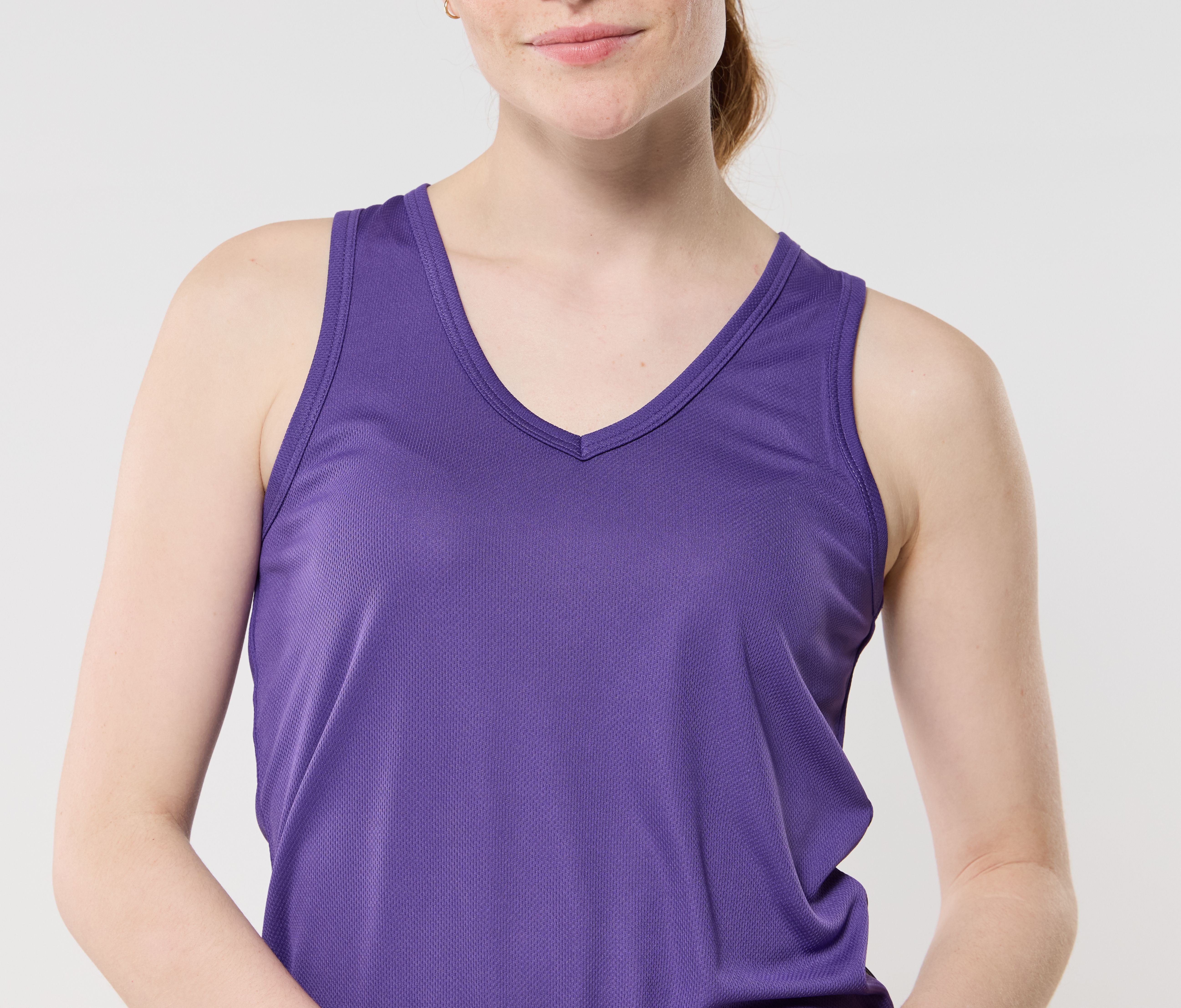 Débardeur respirant femme col en V