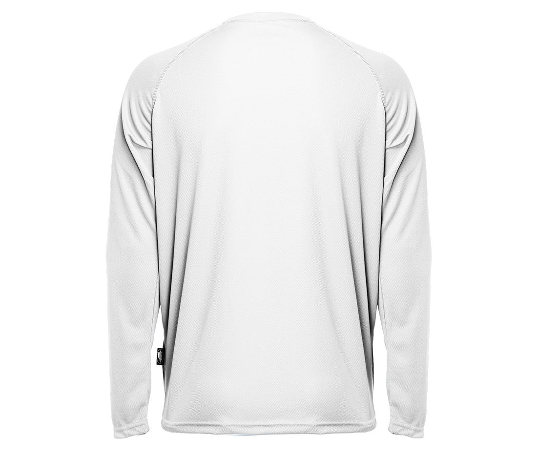 Tee-Shirt Respirant Manches Longues - White