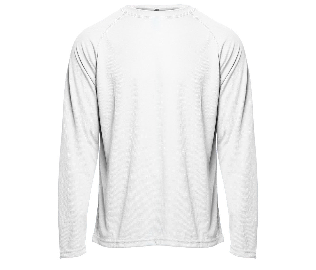 Tee-Shirt Respirant Manches Longues - White