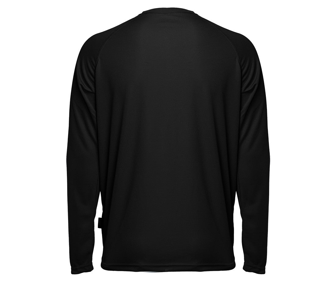 Tee-Shirt Respirant Manches Longues - Black