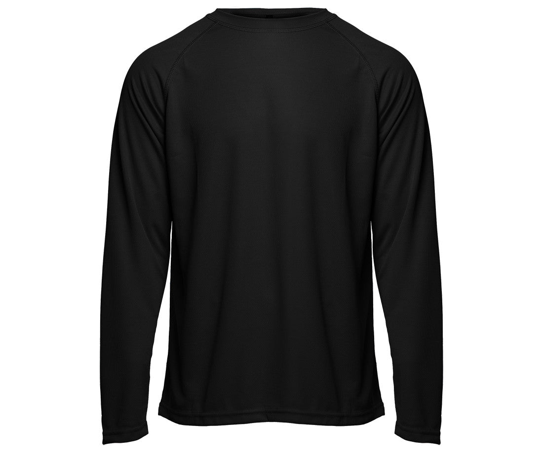 Tee-Shirt Respirant Manches Longues - Black
