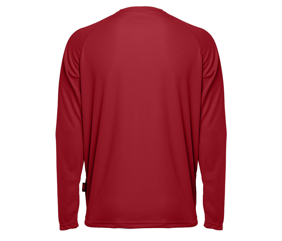 Tee-Shirt Respirant Manches Longues - Bright Red