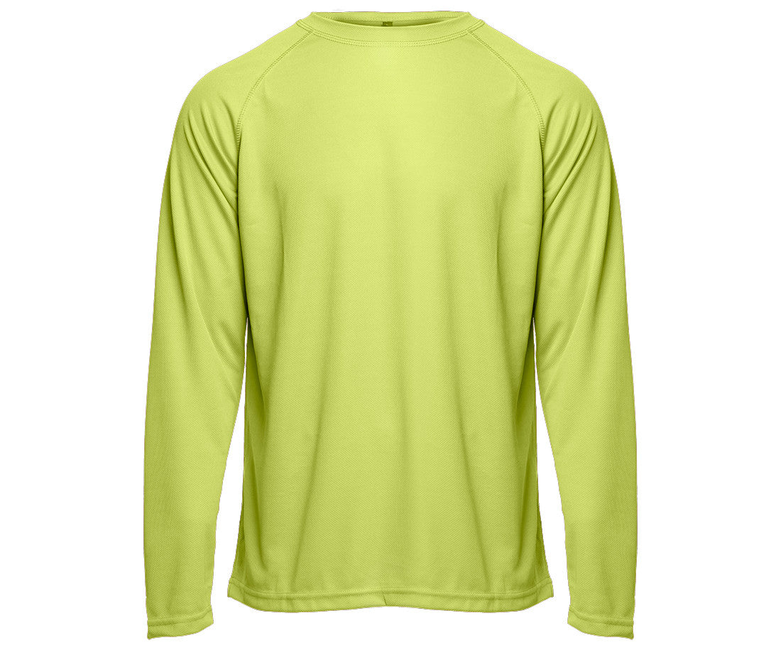 Tee-Shirt Respirant Manches Longues - Lime