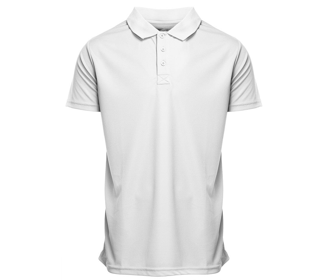 Polo Respirant Homme - White