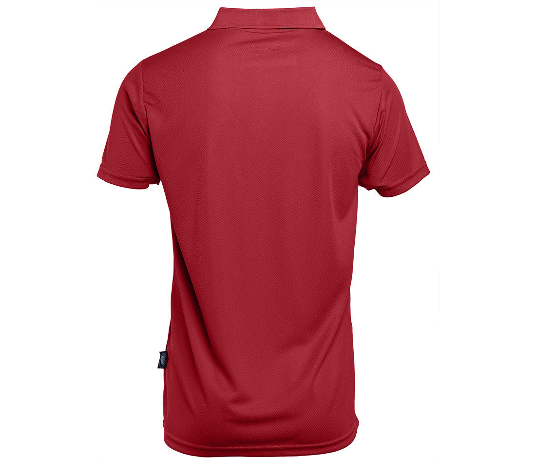 Polo Respirant Homme - Bright Red