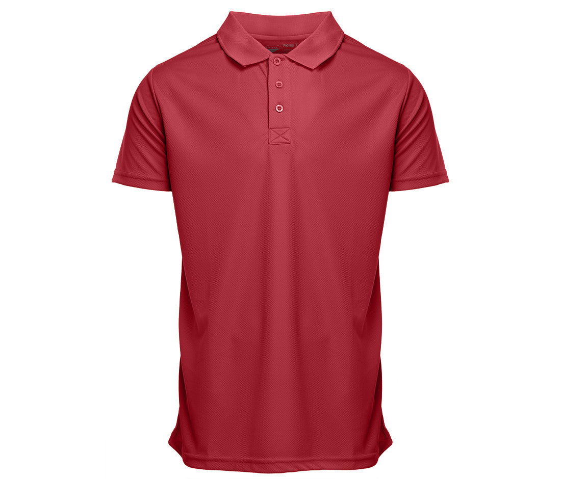 Polo Respirant Homme - Bright Red