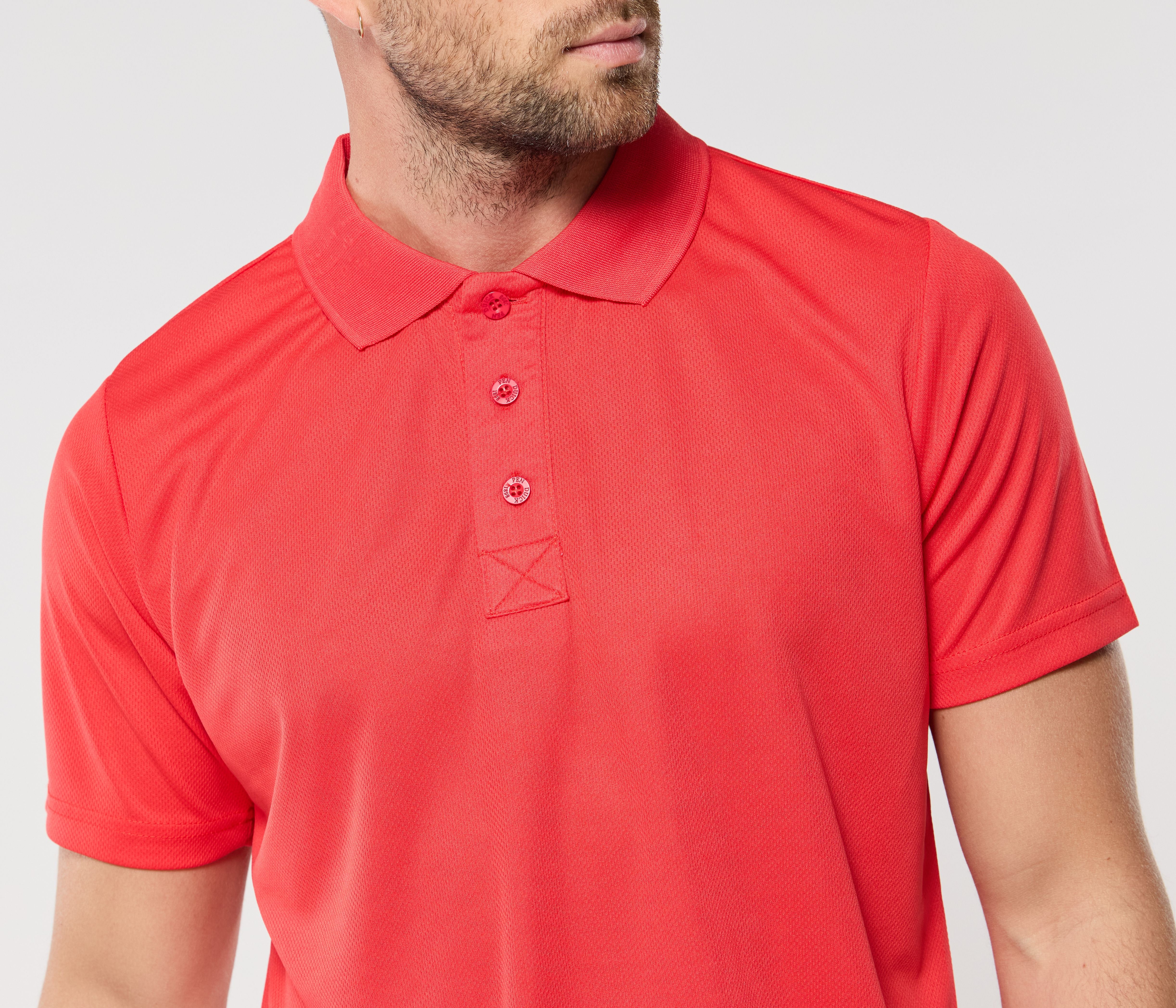 Polo respirant homme