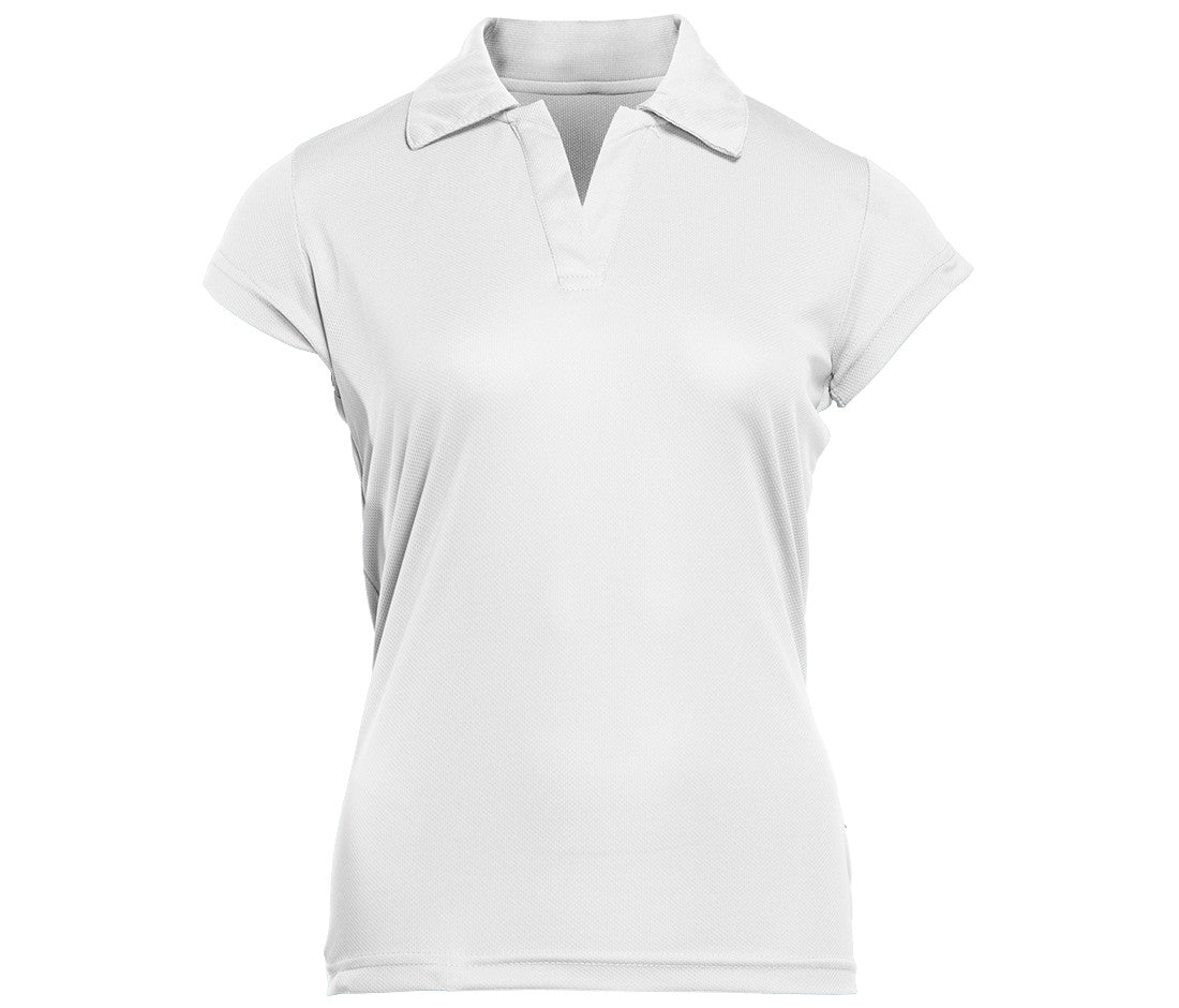 Polo Respirant Femme - White