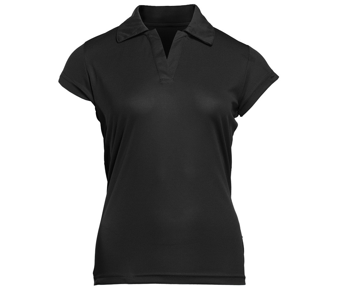 Polo Respirant Femme - Black