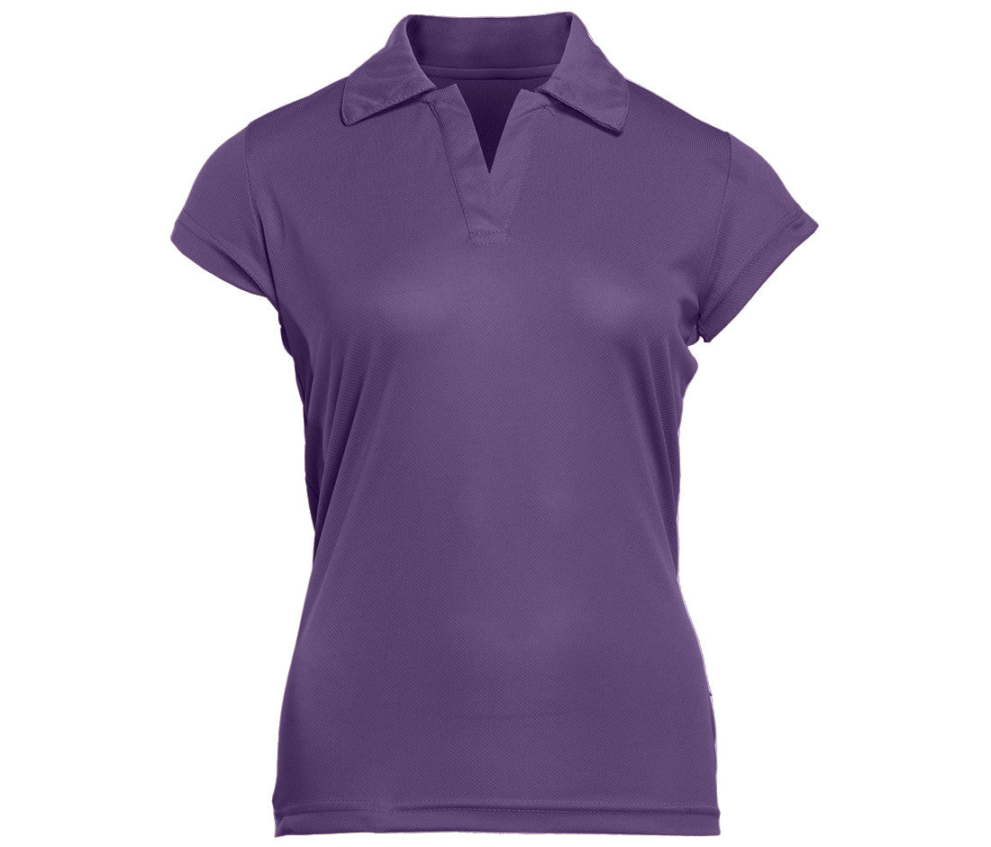 Polo Respirant Femme - Purple
