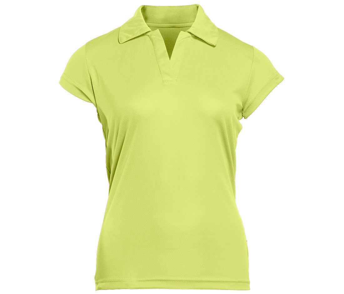 Polo Respirant Femme - Lime