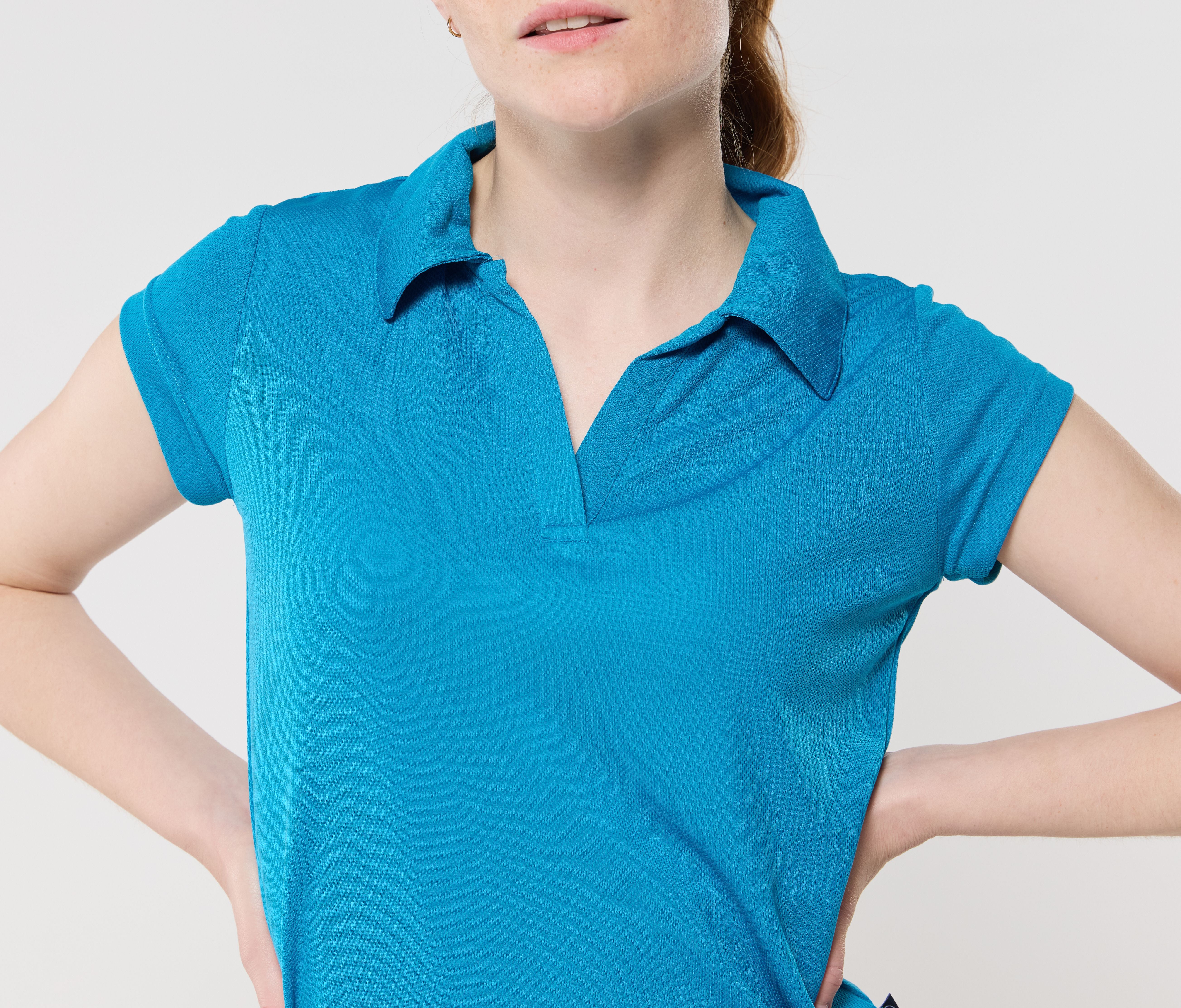 Polo respirant femme