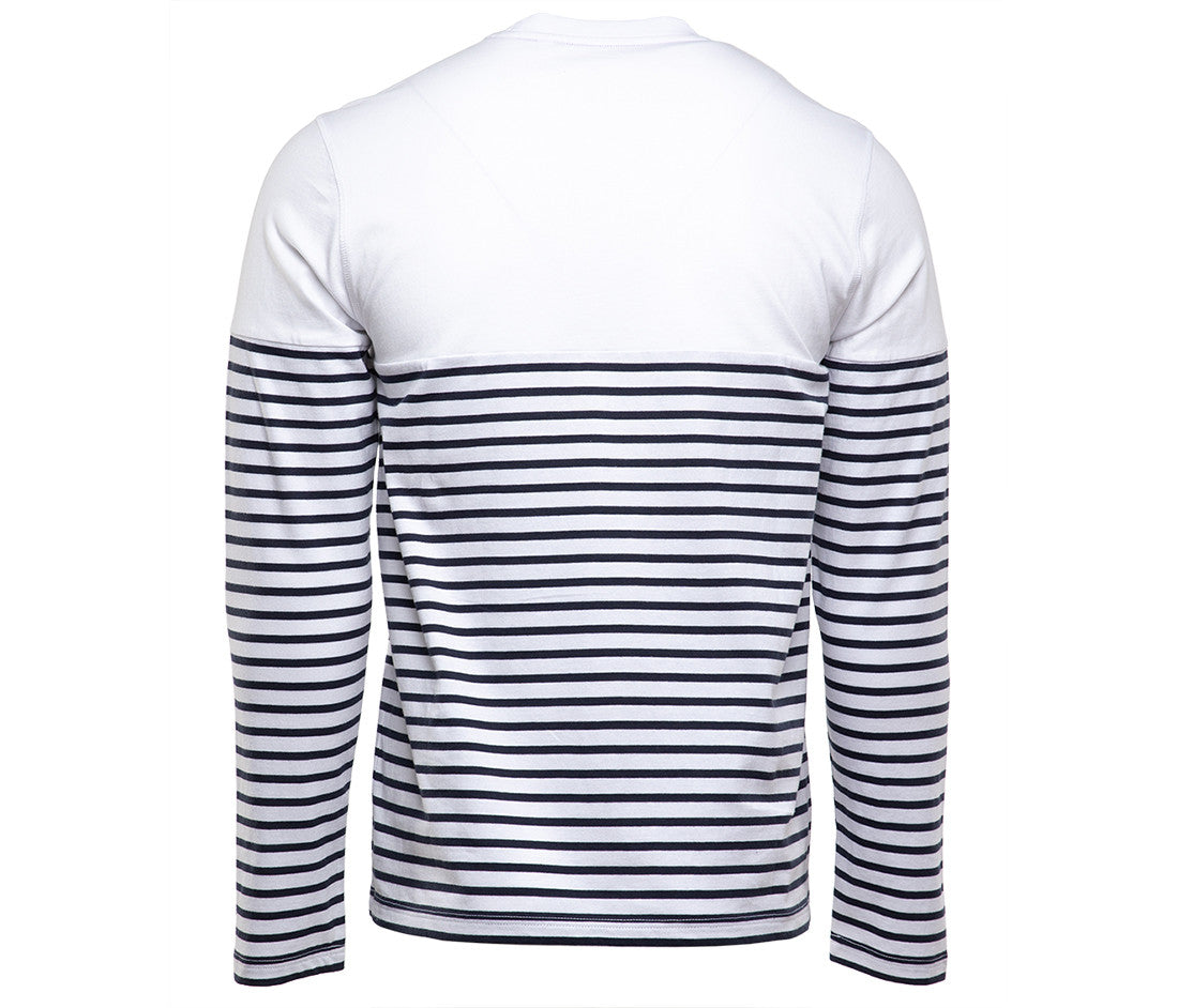 Marinière Manches Longues - White / Navy