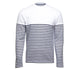White / Navy