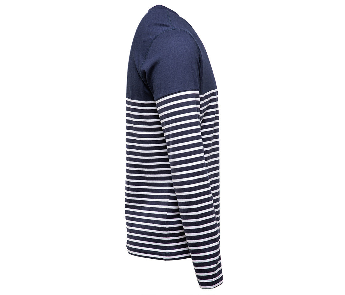 Marinière Manches Longues - Navy / White