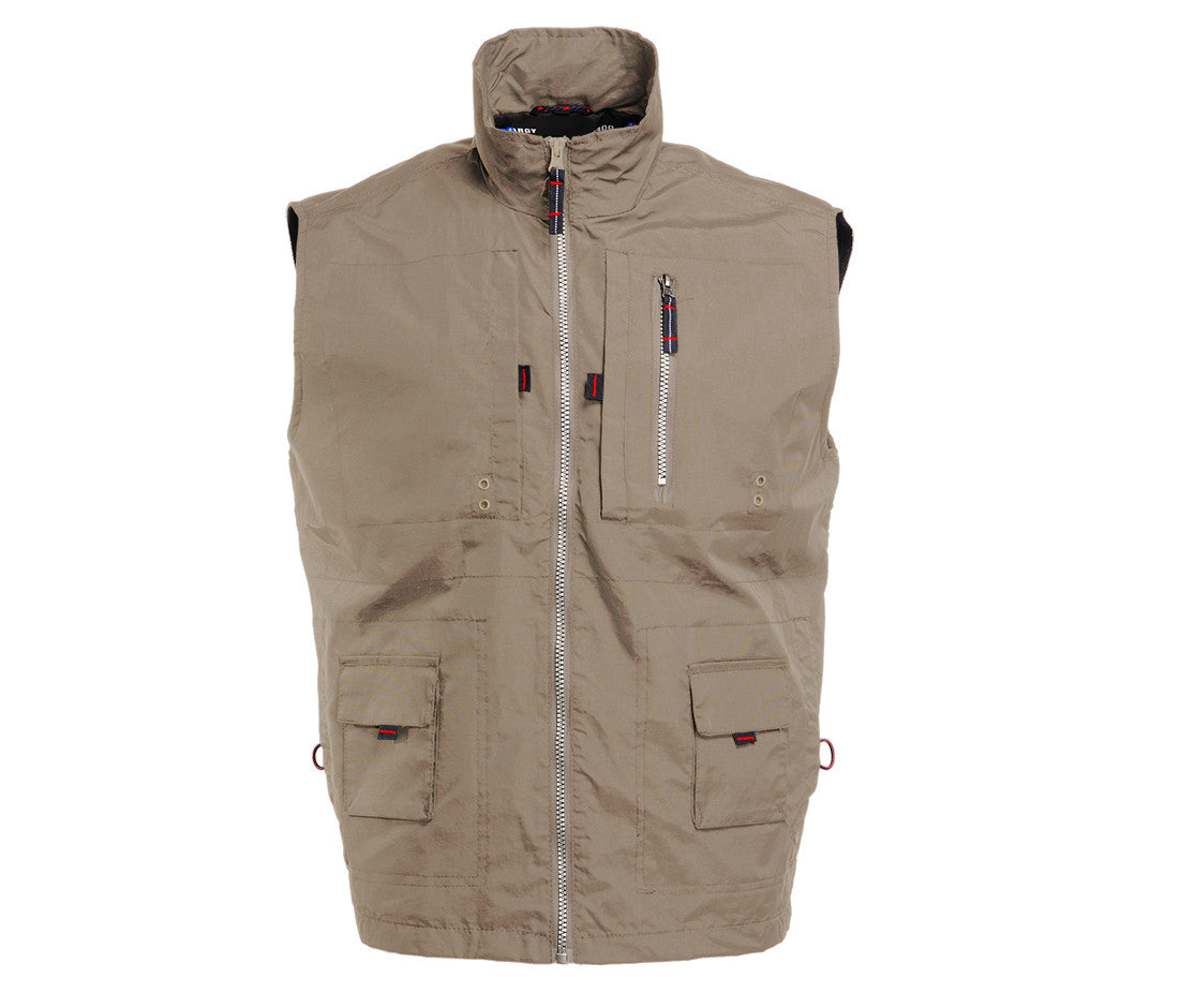 Bodywarmer Multi-Poches Léger - Beige
