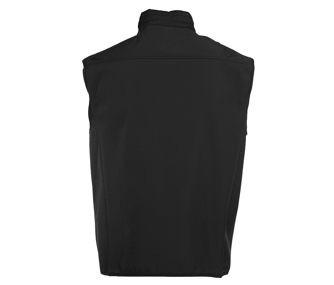 Bodywarmer Bi-Matière Matelassé - Black