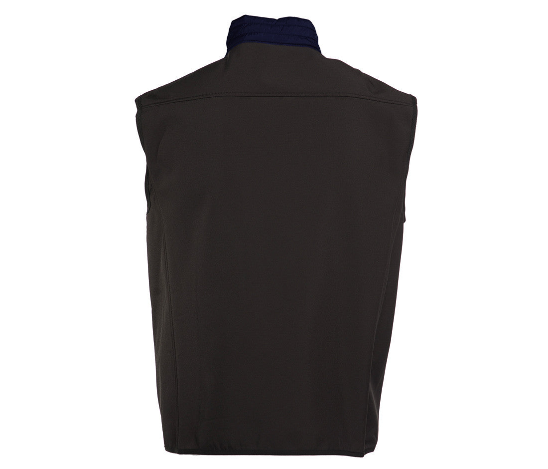 Bodywarmer Bi-Matière Matelassé - Navy/black