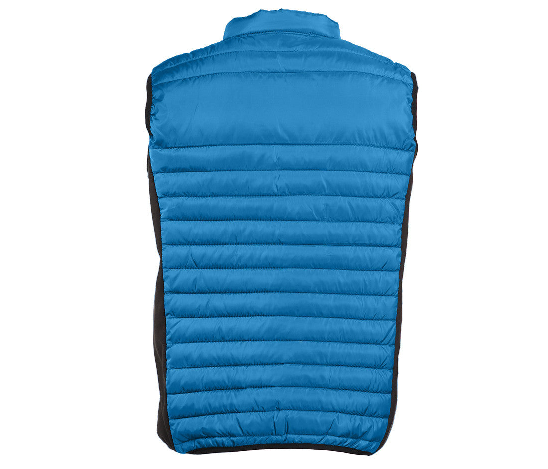 Bodywarmer Bi-Matière Homme - Sport Blue/black