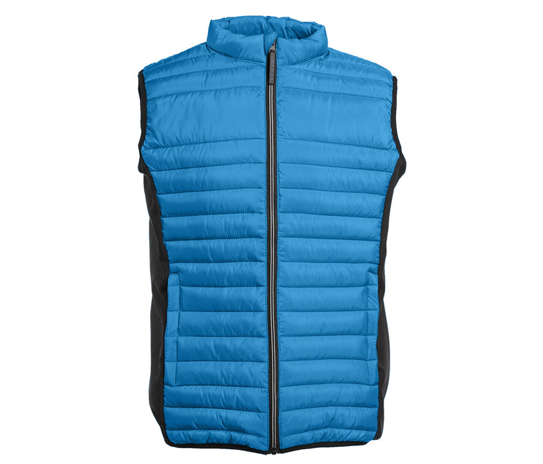 Bodywarmer Bi-Matière Homme - Sport Blue/black