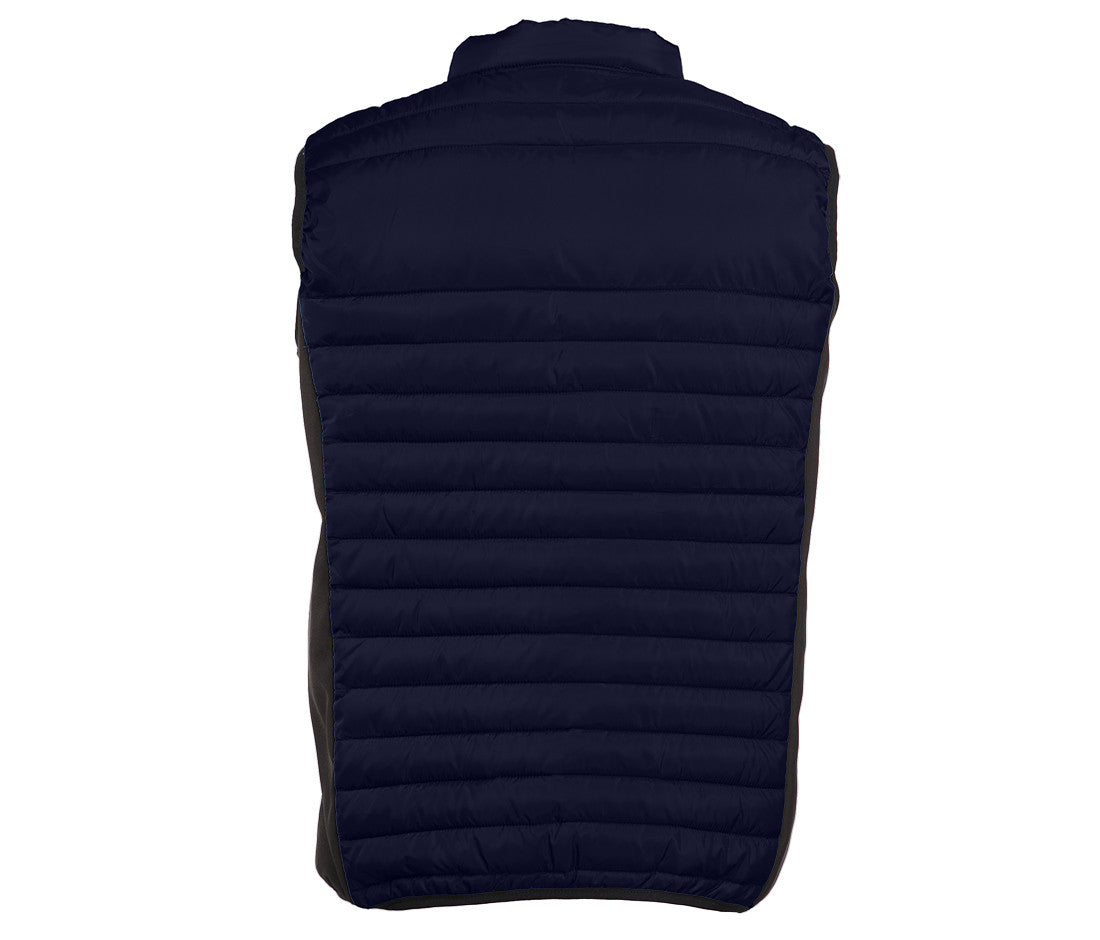Bodywarmer Bi-Matière Homme - Navy/black