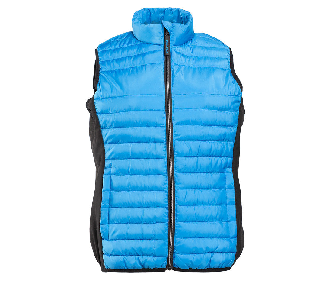Bodywarmer Bi-Matière Femme - Sport Blue/black