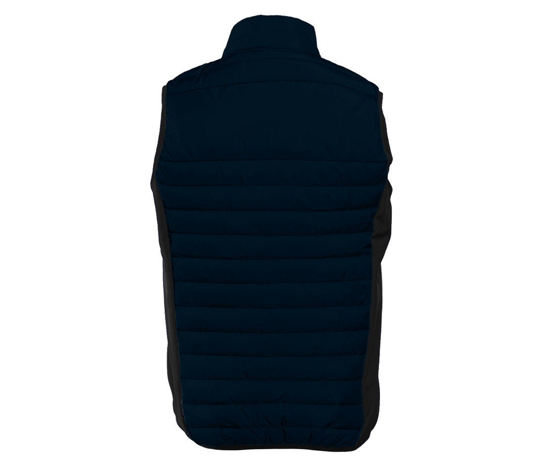 Bodywarmer Bi-Matière Femme - Navy/black