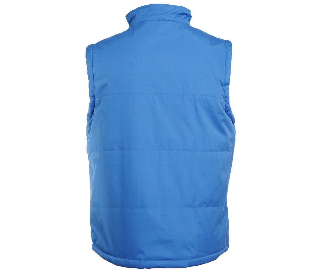 Bodywarmer Matelassé et Polaire - Royal Blue