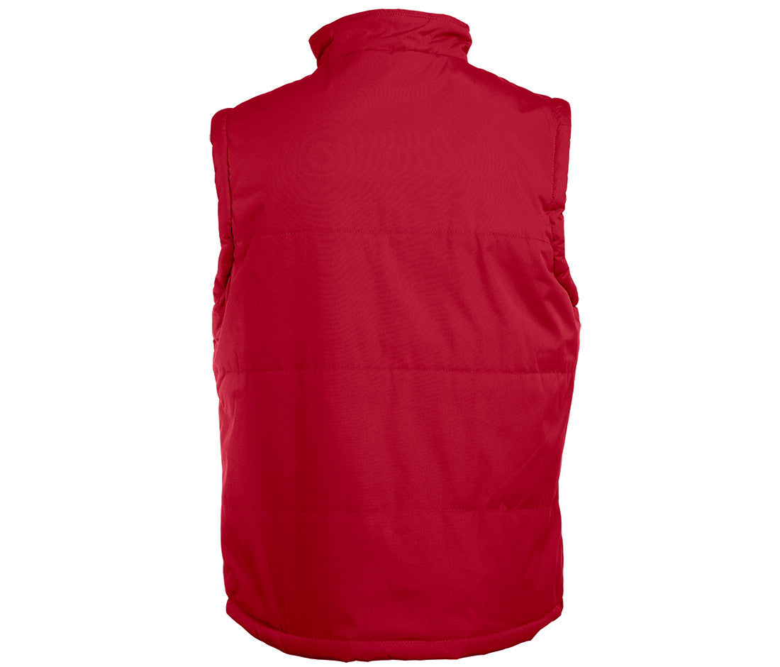 Bodywarmer Matelassé et Polaire - Red