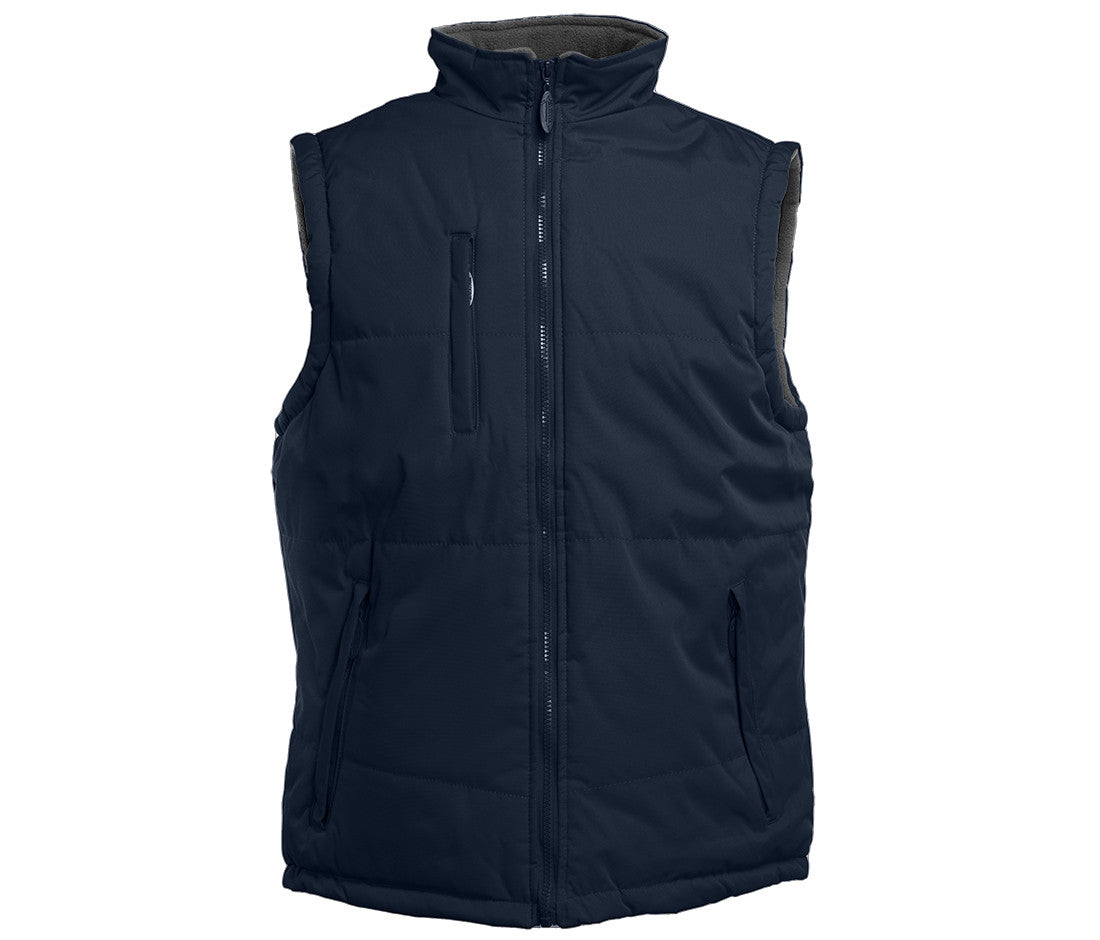 Bodywarmer Matelassé et Polaire - Navy