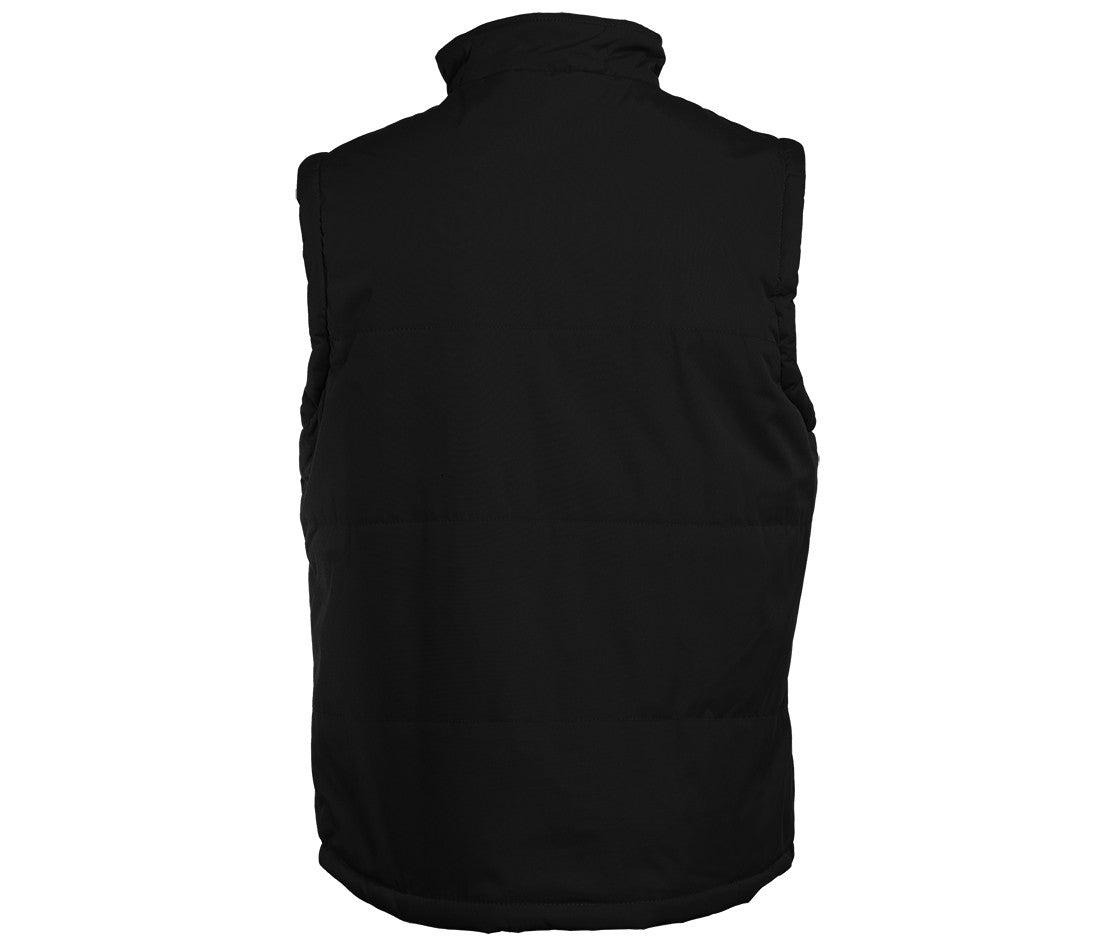 Bodywarmer Matelassé et Polaire - Black