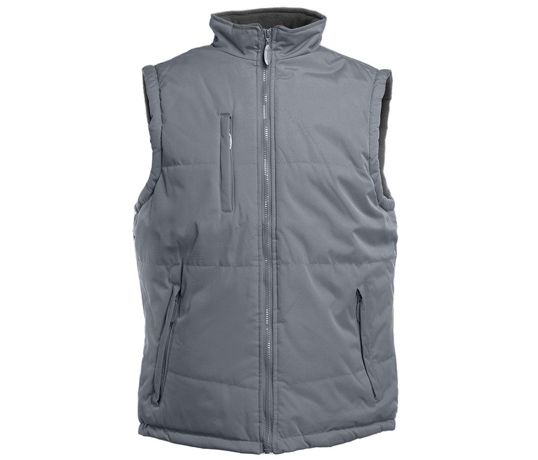 Bodywarmer Matelassé et Polaire - Dark Grey