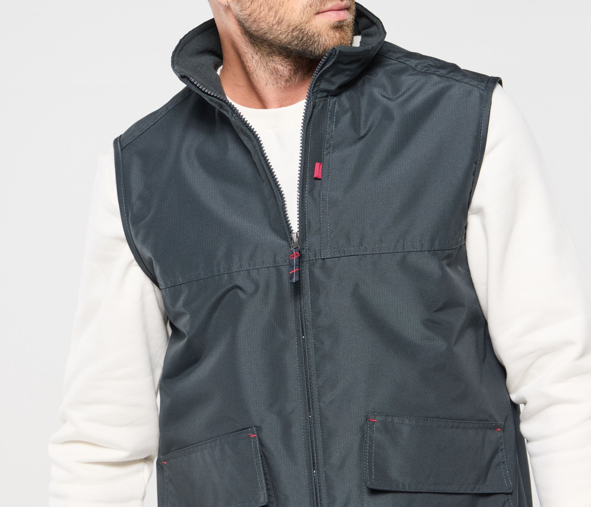 Bodywarmer léger doublé polaire