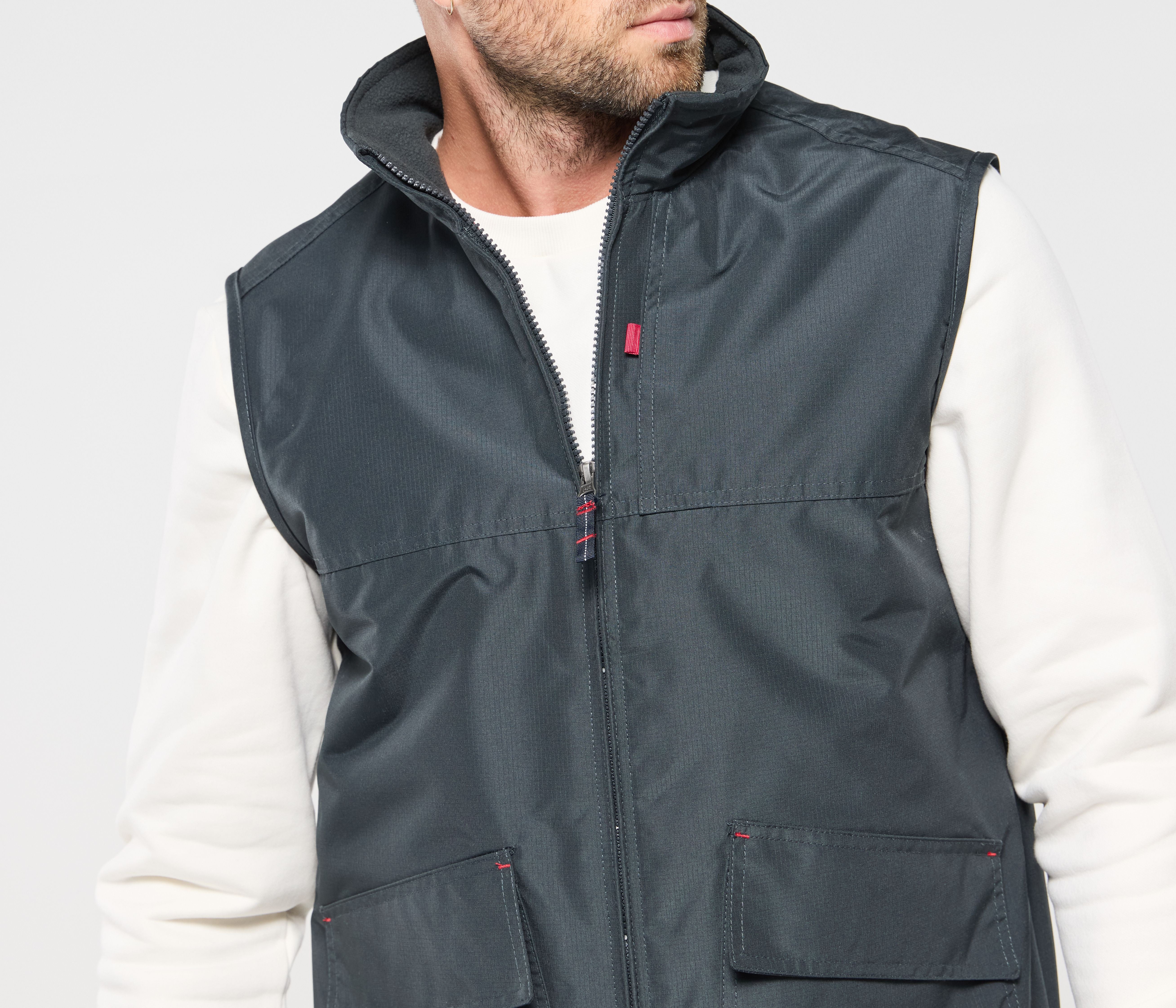 Bodywarmer léger doublé polaire