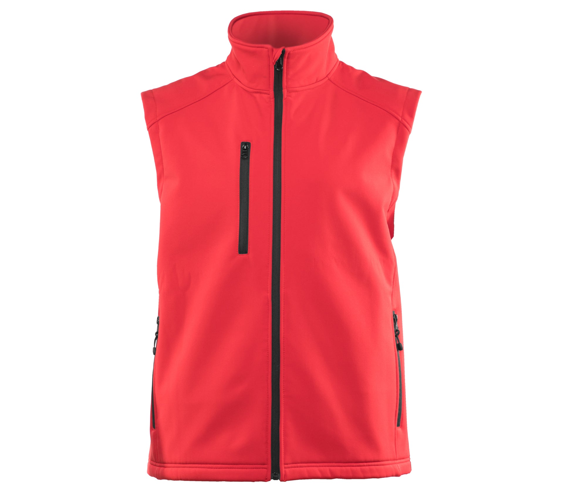 Bodywarmer Softshell 3 Couches - Red