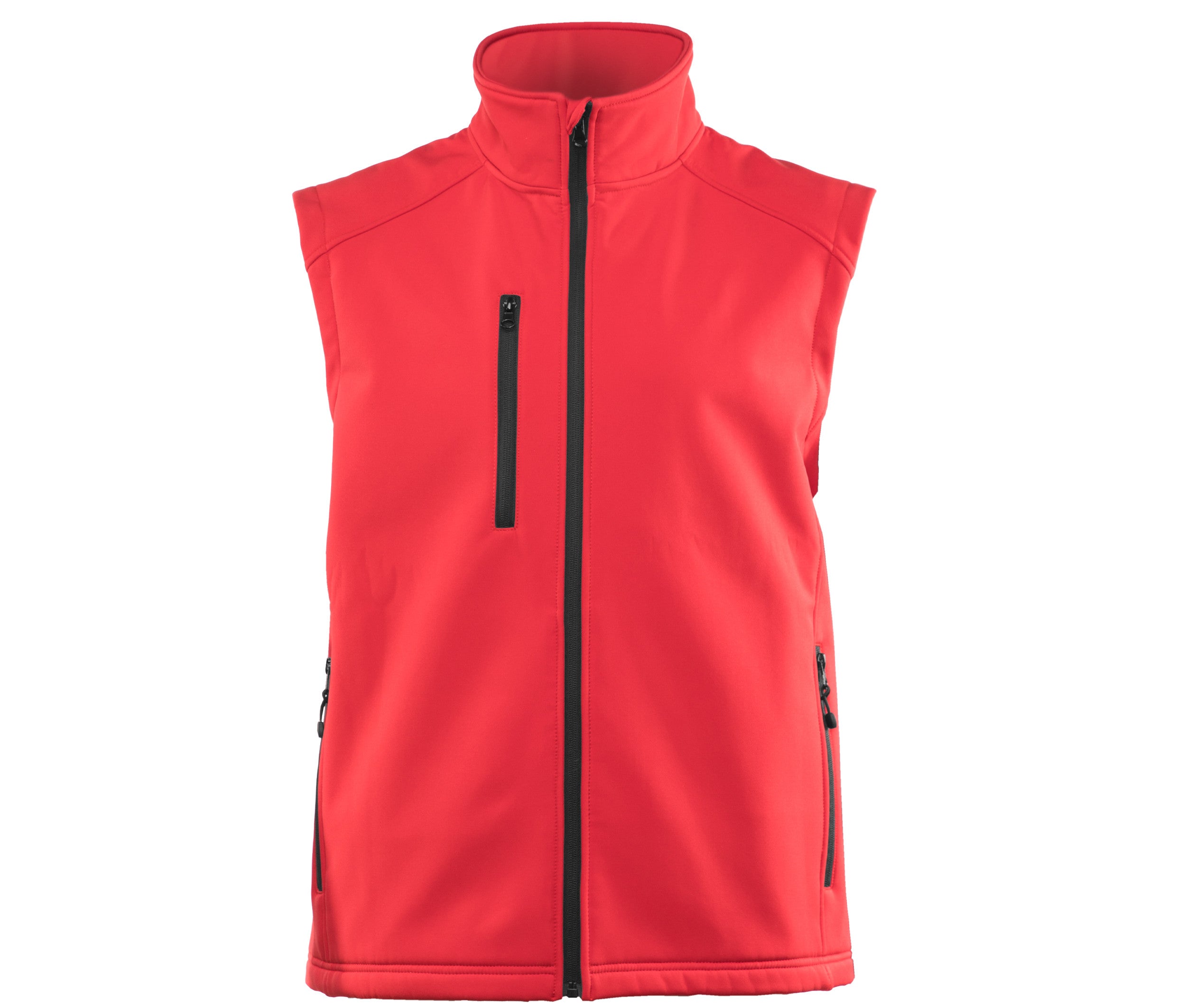 Bodywarmer Softshell 3 Couches - Red