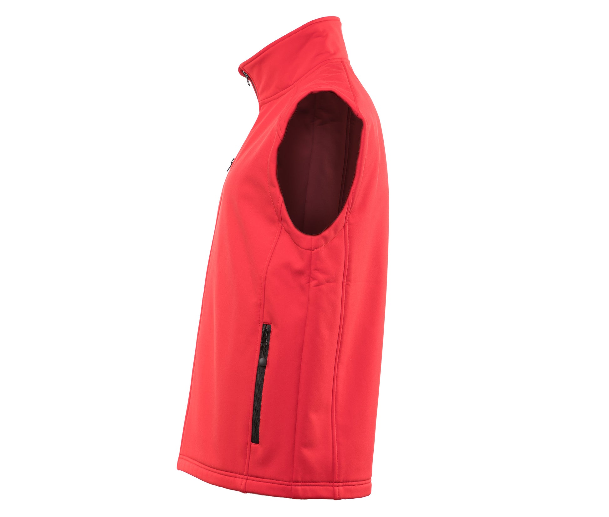 Bodywarmer Softshell 3 Couches - Red