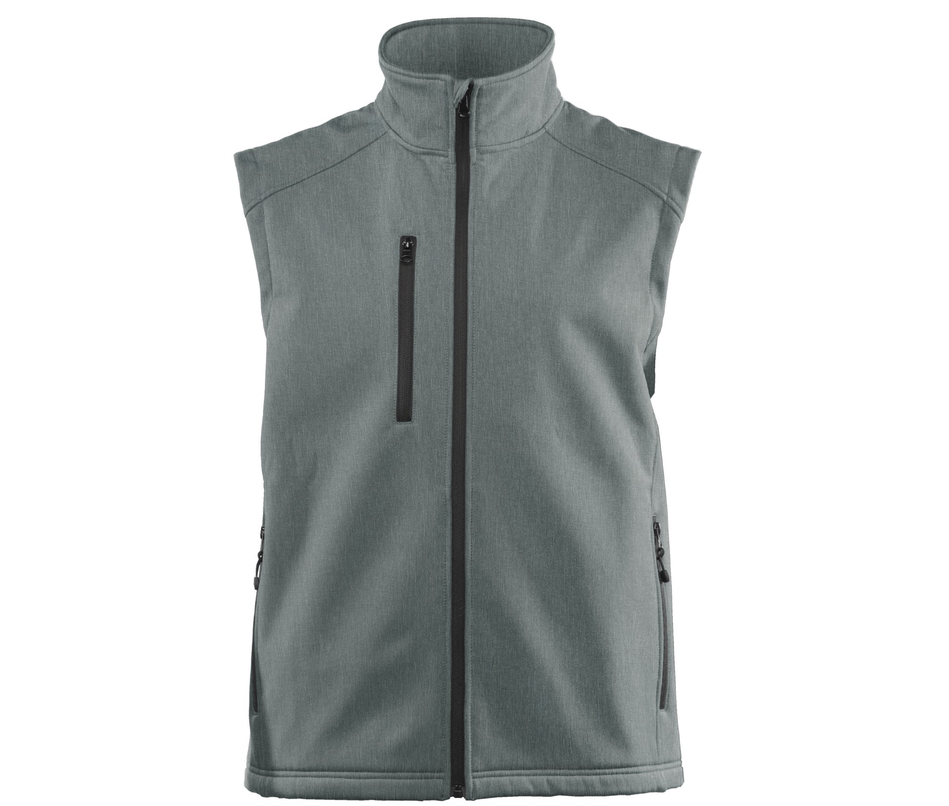 Bodywarmer Softshell 3 Couches - Heather Grey