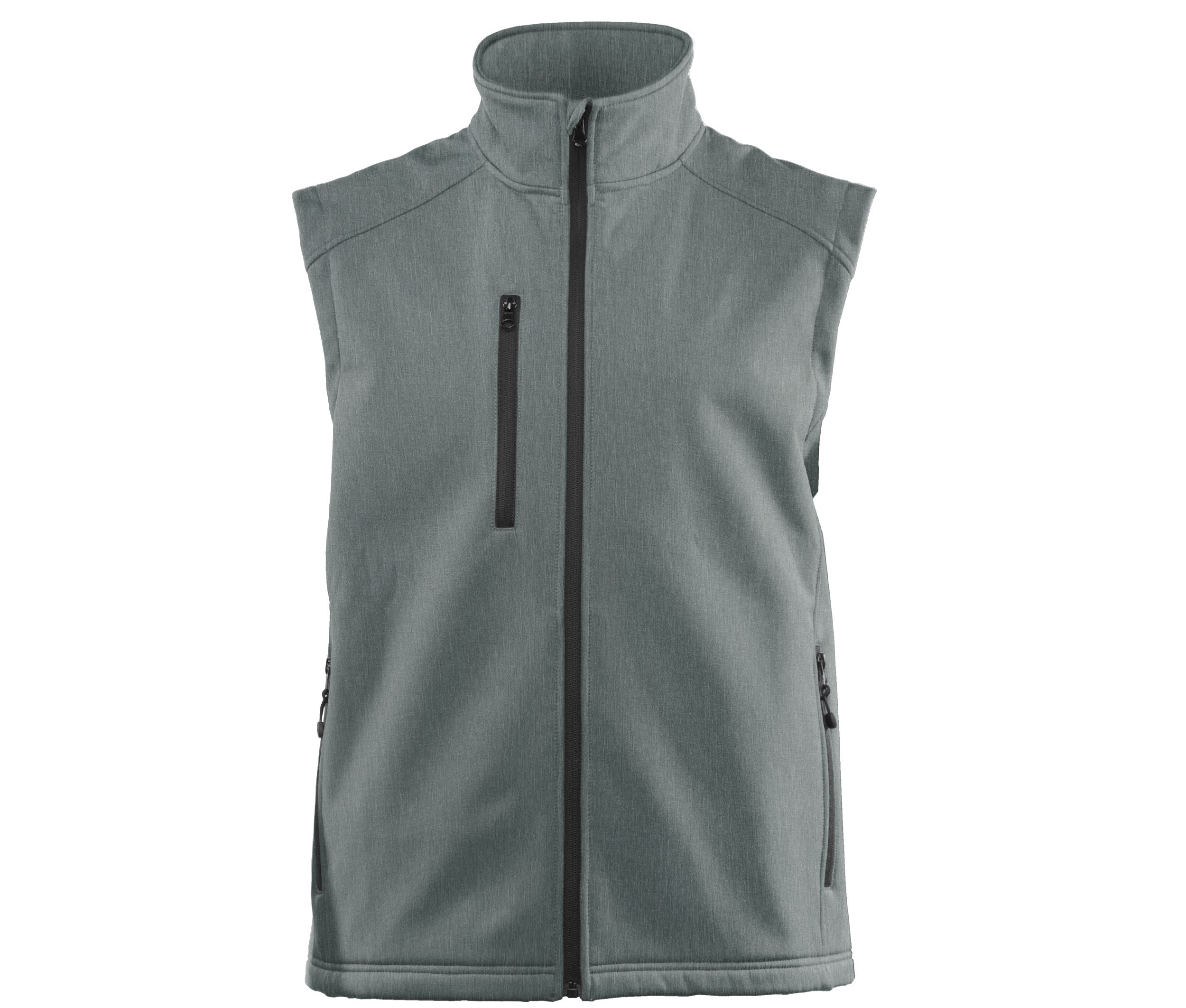 Bodywarmer Softshell 3 Couches - Heather Grey