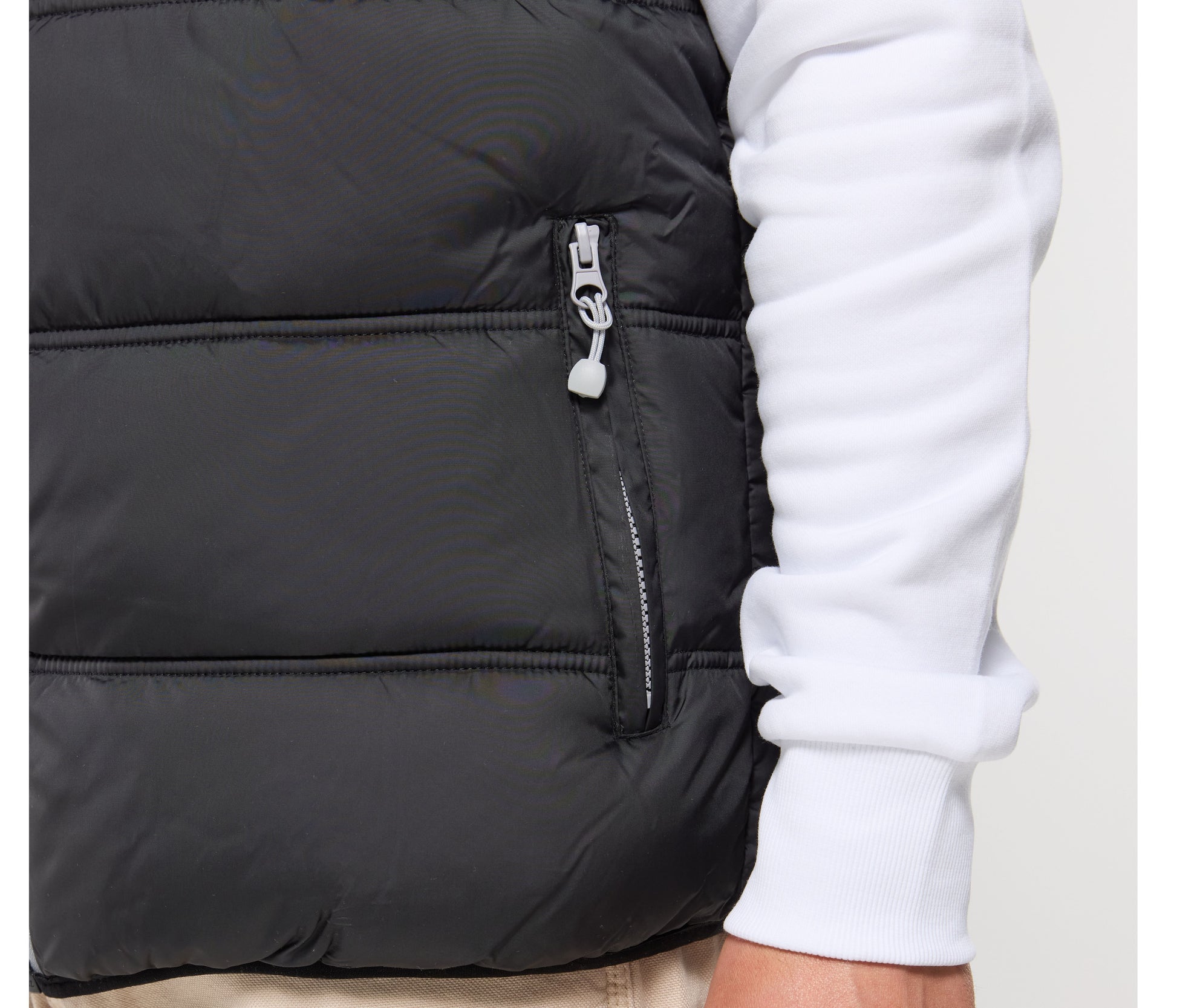 Bodywarmer doudoune homme avec capuche