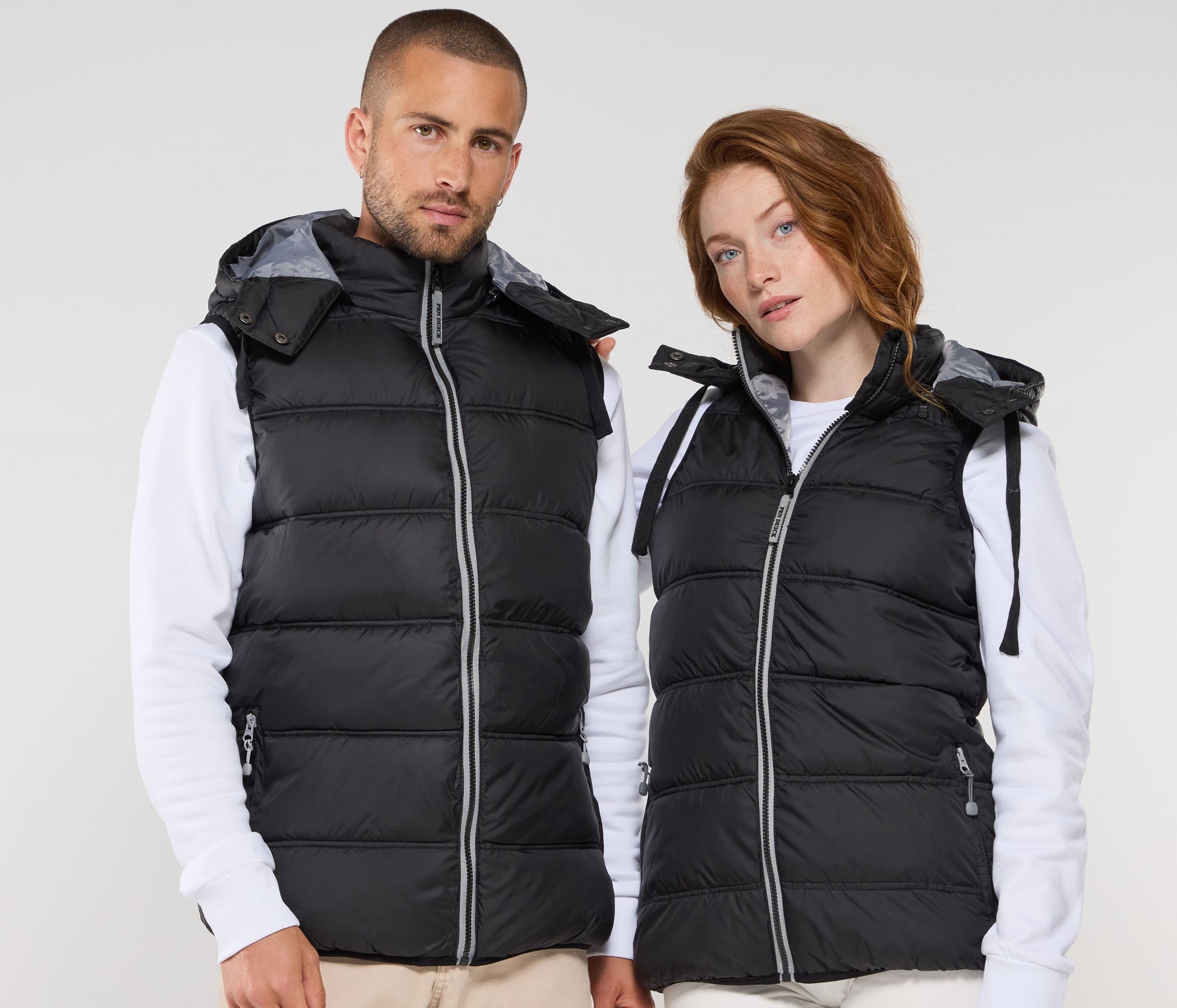 Bodywarmer doudoune homme avec capuche