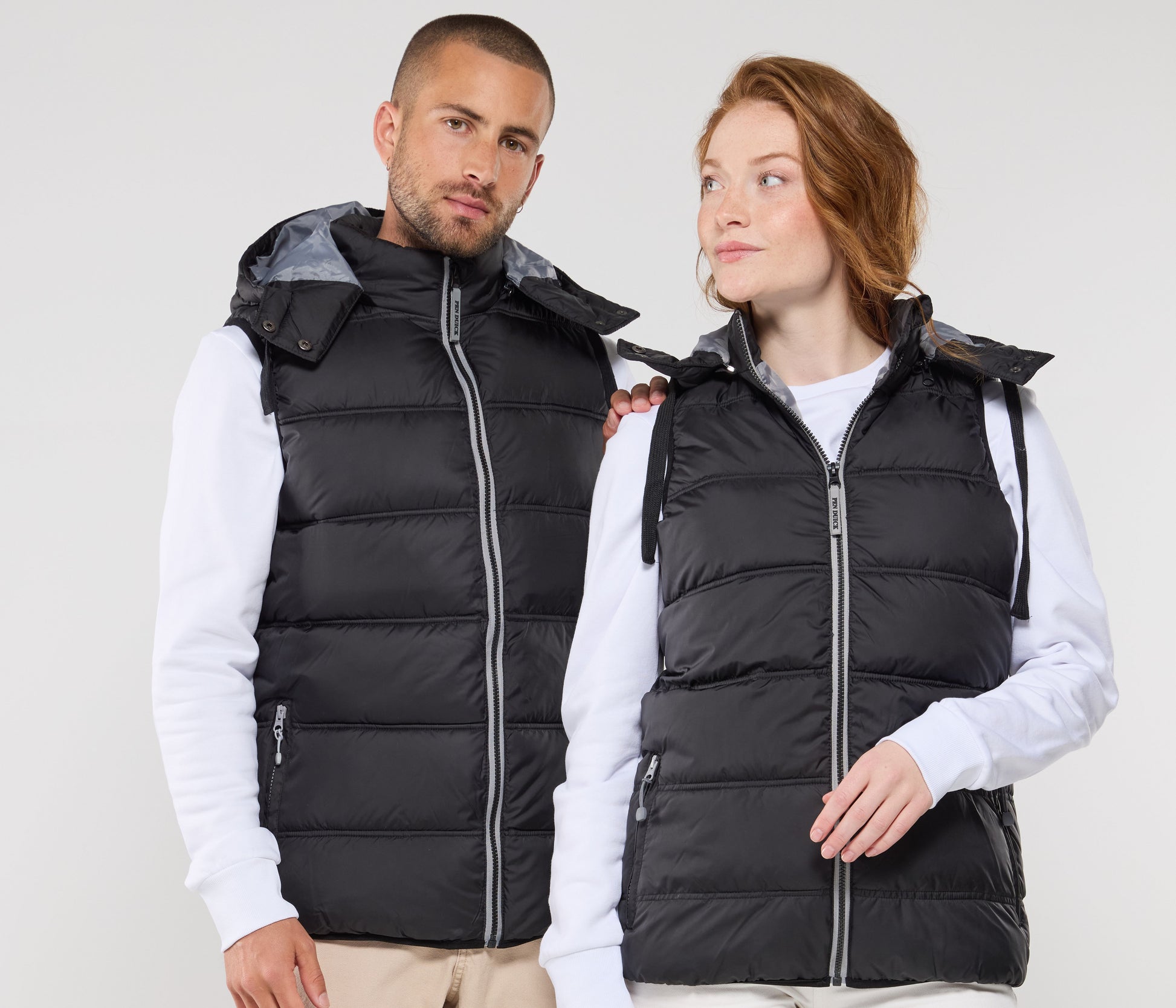 Bodywarmer doudoune homme avec capuche